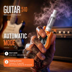 LOOKAH Guitar | 350 mAh 510 Vape Cart Battery
