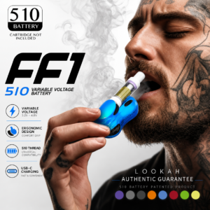 LOOKAH FF1 | 500 mAh 510 Vape Cart Battery