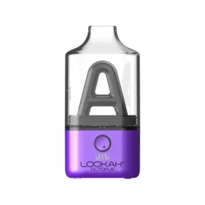 Purple - Lookah Octopus Mini Electric Dab Rig (Mini rig)