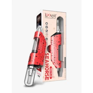 Red-Black Spatter - Seahorse Pro Plus Electric Nectar Collector