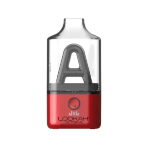 Red - Lookah Octopus Mini Electric Dab Rig (Mini rig)