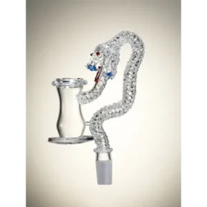 14MM Snake-Shaped Terp Slurper Quartz Banger