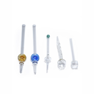5PCS Creative Shaped Glass Oil Burner Pipe Set