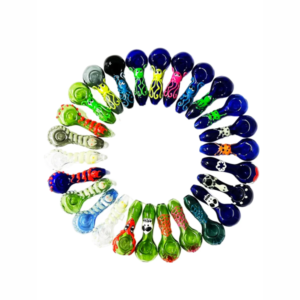 Animal Blend Glass Spoon Smoking Pipe