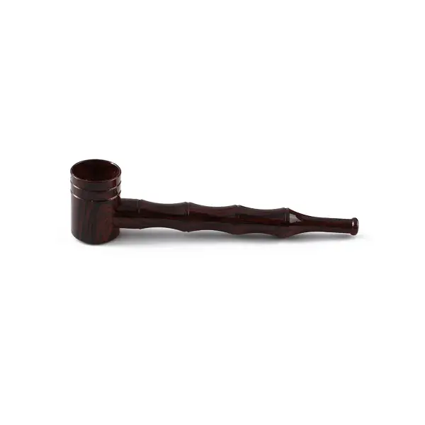 Color Changing Bamboo Style Aluminum Alloy Hand Pipe - Image 2