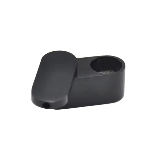 `Discreet Aluminum Alloy Smoking Pipe with Sliding Cover - Image 2