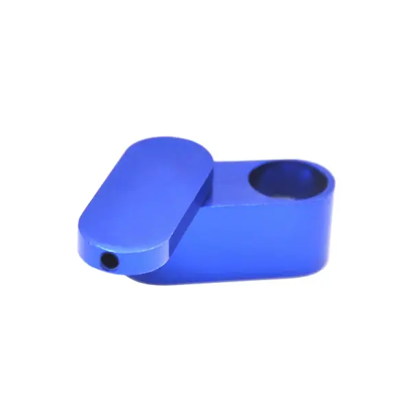 `Discreet Aluminum Alloy Smoking Pipe with Sliding Cover - Image 3