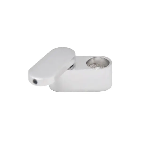 `Discreet Aluminum Alloy Smoking Pipe with Sliding Cover - Image 6