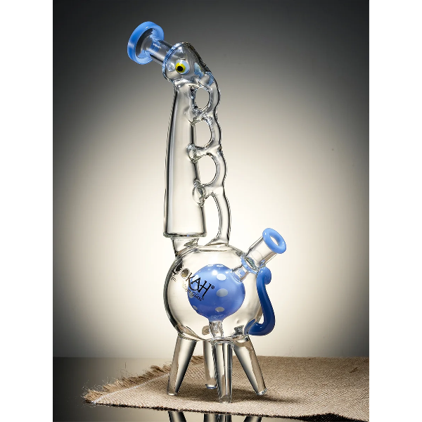 Lookah 12.5" Cool Giraffe Recycler Glass Bong