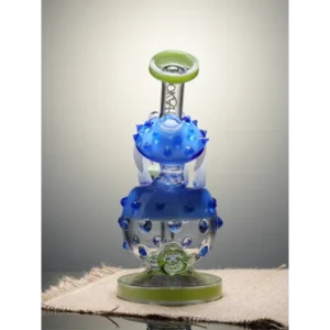 Lookah 8.5" Mini Cute Colorful Monster Glass Dab Rig