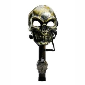 Third-Generation Skull Silicone Gas Mask Bong