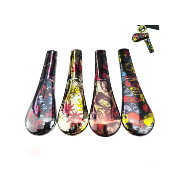 Zinc Alloy Smoking Pipe with Magnetic Cap