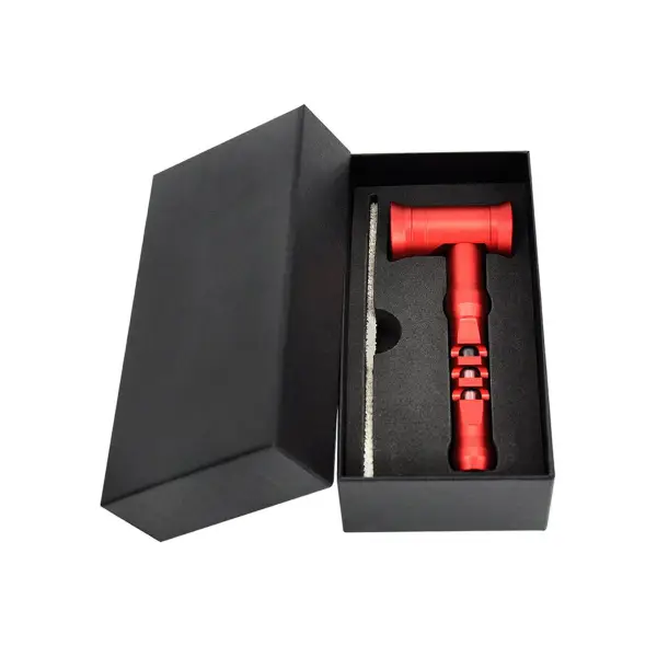 Hammer Aluminum Alloy Smoking Pipe MultiColor - Image 3
